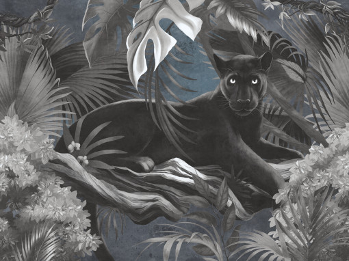 Panther in the jungle