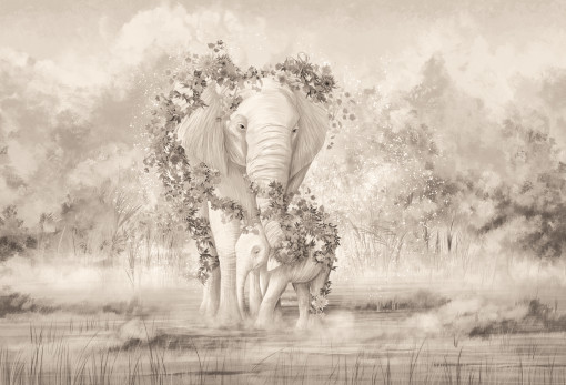 Слоны и природа