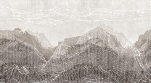 Mountains in line