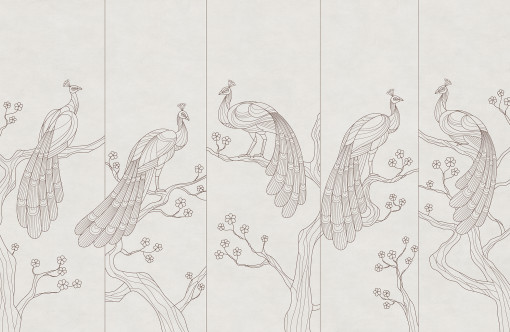 Linear peacocks