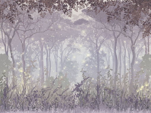 Glade of fireflies lilac