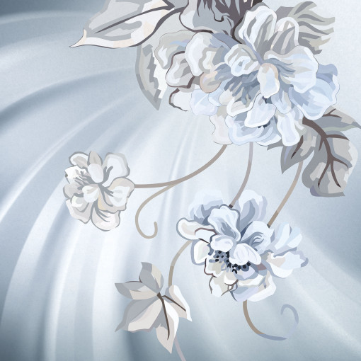 Delicate flowers blue