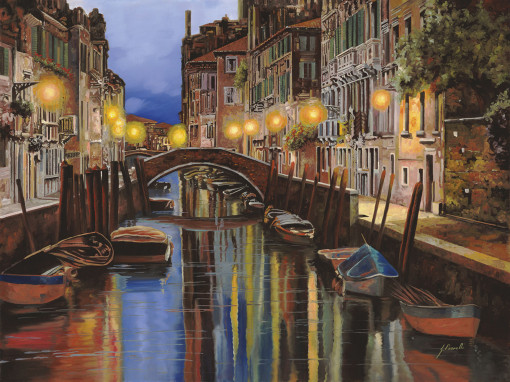 Guido Borelli — Venezia all'alba