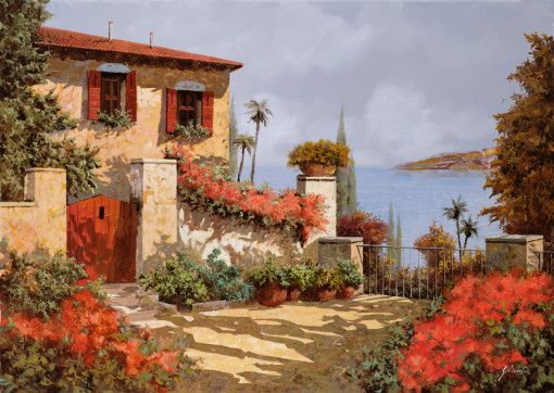 Guido Borelli-Il giardino rosso