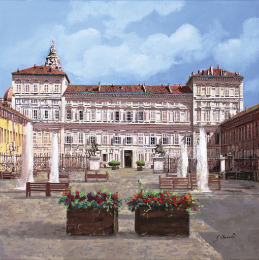 Guido Borelli-Torino.Piazza Castello