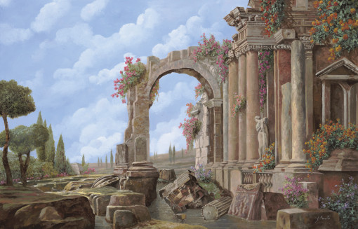 Guido Borelli-Roman ruins 2