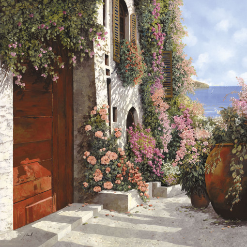 Guido Borelli-Four Seasons-spring in Tuscany
