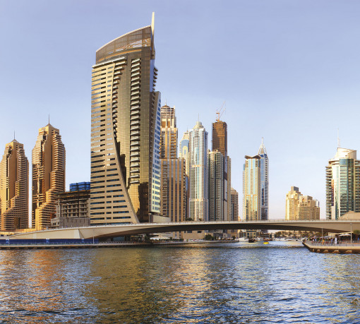 m 268 Дубаи Марина и небоскребы