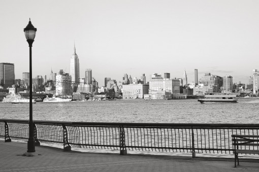 Вид на Нью-Йорк с набережной