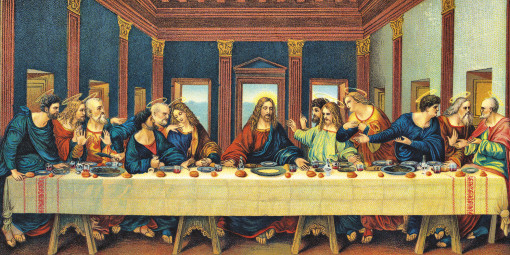 Леонардо Да Винчи "Тайная вечеря"