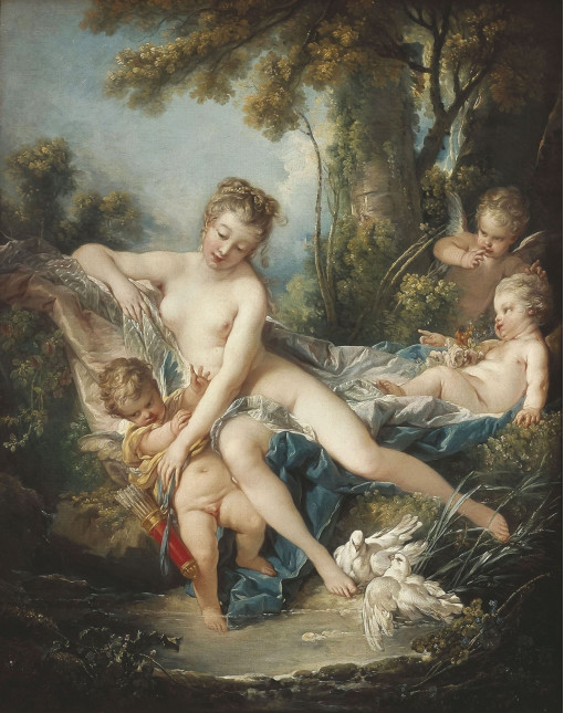 Франсуа Буше — Венера, утешающая Амура
