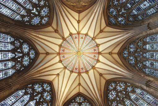 Потолок Йоркского собора