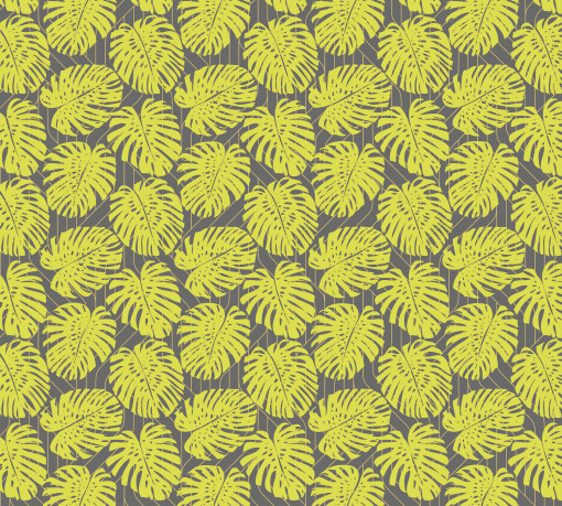 Желтые пальмовые листья